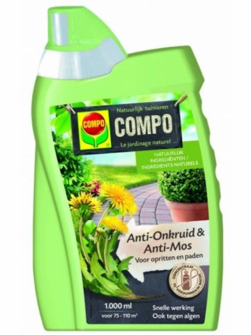 Anti-Onkruid & Anti-Mos Compo 1 liter (concentraat)