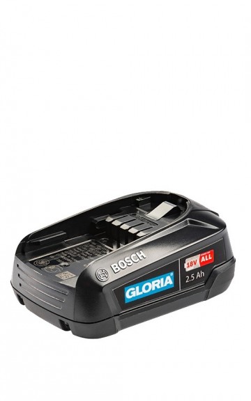 2,5 Ah oplaadbare accu Gloria met BOSCH Power