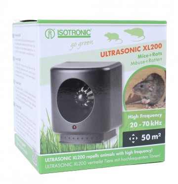 Ratten- en muizenverjager Ultrasonic XL200 Isotronic