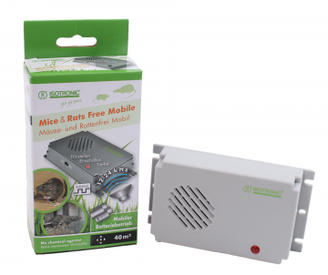 Muizen- en rattenverjager Isotronic op batterijen
