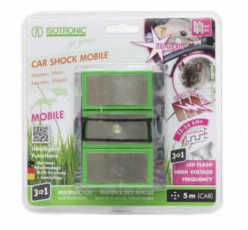 Marter- en muizenverjager Shock op batterijen Isotronic