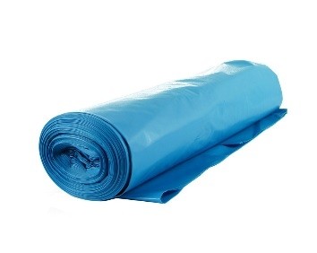Afvalzak Blauw 50mu 70x110 1 rol