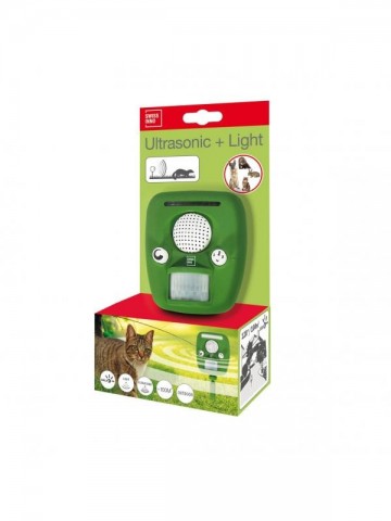 Dierenverjager Solar Pro 150 m² met flitslicht Swissinno