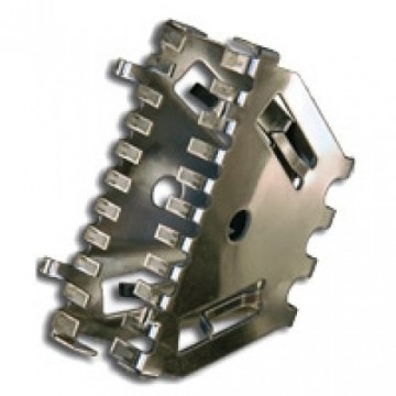 Bijenbekjes RVS 50 mm Luxan (10 stuks)