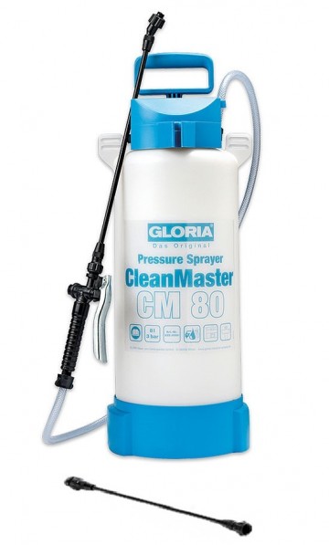 Gloria Clean Master CM80 Zuur drukspuit - 8 liter