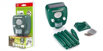 Dierenverjager Solar Pro 150 m² met flitslicht Swissinno