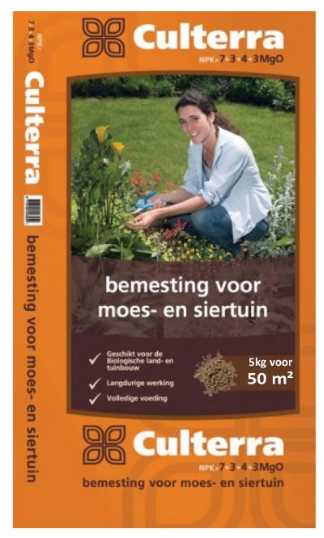 Culterra 7+3+4 MgO BIO meststof  5 kg