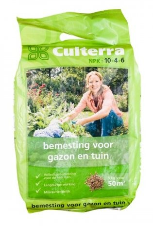 Culterra Groen meststof 10+4+6 5 kg