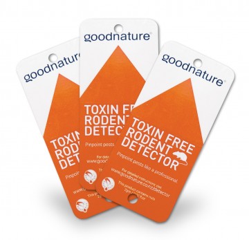 Knaagdier detectiekaart met lokstof (3 stuks) Goodnature®