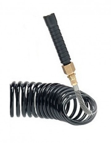 Spiraalslang compleet tbv Gloria Hogedrukspuit 405TKS en 410TKS (lengte 5,0 m) Inclusief adapters