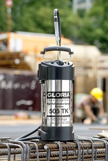 Gloria Hogedrukspuit RVS 505TK Profiline - 5 liter