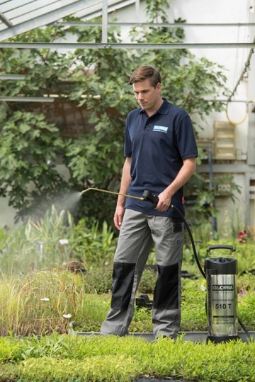 Hogedrukspuit RVS 6 bar Gloria 510T - 10 liter