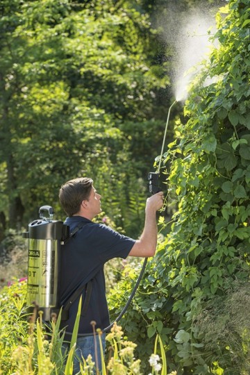 Hogedrukspuit RVS 6 bar Gloria 510T - 10 liter