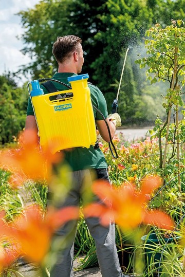 Rugspuit Gloria Kunststof Hobby 1200 - 12 liter