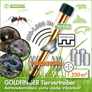 Mollenverjager Ultrasonic & Fibration Isotronic