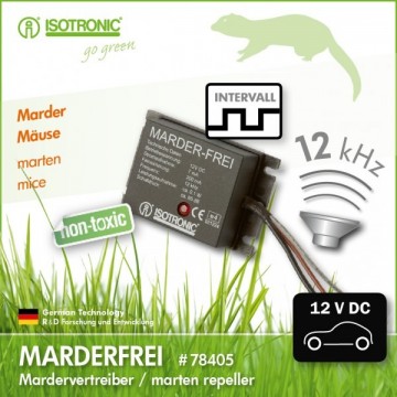 Marterverjager Isotronic voor (vracht)auto / caravan