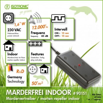 Marterverjager Isotronic voor binnen