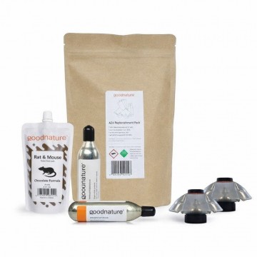 1 jaar navulpakket voor automatische Ratten- & Muizenval A24 Goodnature®