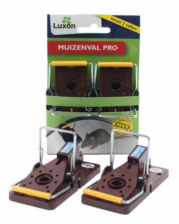 Luxan muizenval pro 2 stuks
