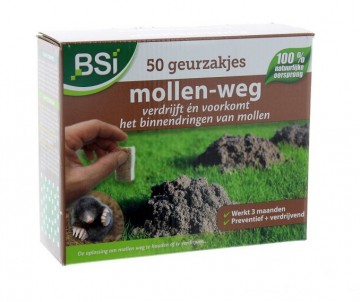 Mollen-Weg BSi Geurzakjes 50 stuks