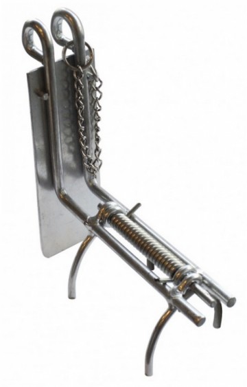 Mollenklem DUO gegalvaniseerd Luxan