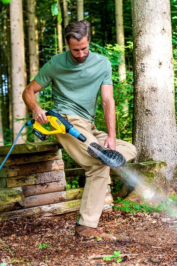 MultiJet Hogedrukreiniger Gloria Set incl. 2.5 Ah batterij met BOSCH Power