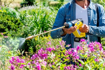 MultiJet Hogedrukreiniger Gloria Set incl. 2.5 Ah batterij met BOSCH Power