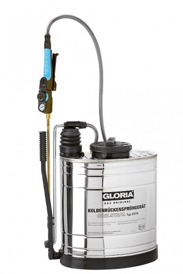 Rugspuit Gloria Roestvrijstaal 2016 - 16 liter