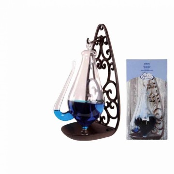 Barometer Donderglas met gietijzer houder Esschert
