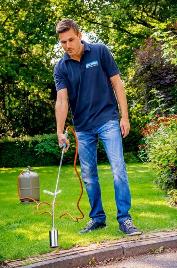 Onkruidbrander Gloria Bio Professional Set met drukregelaar