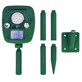 Dierenverjager Solar Pro 150 m² met flitslicht Swissinno