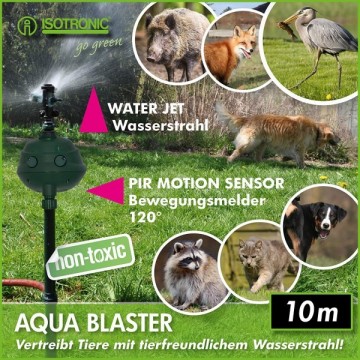 Dierenverdrijver Aqua-Blaster 100 m² Isotronic